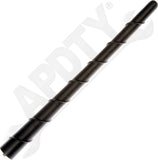 APDTY 173546 Short Rubber Antenna Mast - Black