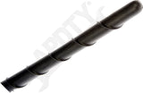APDTY 173546 Short Rubber Antenna Mast - Black