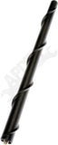 APDTY 173549 Short Rubber Antenna Mast - Black