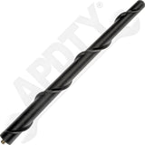APDTY 173549 Short Rubber Antenna Mast - Black