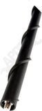APDTY 173549 Short Rubber Antenna Mast - Black