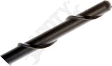 APDTY 173549 Short Rubber Antenna Mast - Black