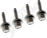 APDTY 173602 Oil Pan Bolts Or Auxiliary Pump Bolts - M6-1.0 X 22 MM
