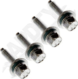 APDTY 173602 Oil Pan Bolts Or Auxiliary Pump Bolts - M6-1.0 X 22 MM