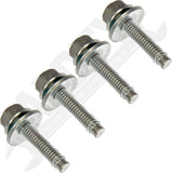 APDTY 173602 Oil Pan Bolts Or Auxiliary Pump Bolts - M6-1.0 X 22 MM