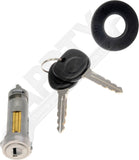 APDTY 173613 Ignition Lock Cylinder With Two New Keys; Replaces 15208980