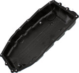 APDTY 173624 Transmission Oil Pan & Gasket; Upgraded Design Includes Drain Plug
