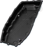 APDTY 173624 Transmission Oil Pan & Gasket; Upgraded Design Includes Drain Plug