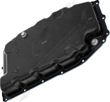 APDTY 173624 Transmission Oil Pan & Gasket; Upgraded Design Includes Drain Plug
