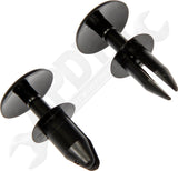 APDTY 173816 Tailgate Molding Spoiler Clip - Fits 6 MM Hole