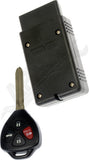 APDTY 173856 Keyless Entry Remote 4 Button - Blade Stamp - Dot