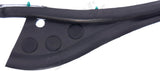 APDTY 173862 Door Mounted Rubber Weatherstrip Seal; Front Left (Driver-Side)