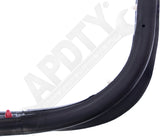 APDTY 173862 Door Mounted Rubber Weatherstrip Seal; Front Left (Driver-Side)