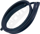 APDTY 173896 Drip Rail Weatherstrip Front Driver Side