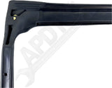 APDTY 173898 Auxiliary Weatherstrip Upper Front Driver Side