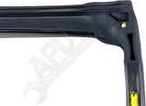 APDTY 173899 Auxiliary Weatherstrip Upper Front Passenger Side