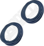 APDTY 173903 Door Seal Front Kit
