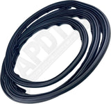 APDTY 174012 Right Side Sliding Door Rubber Weatherstrip Seal