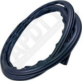 APDTY 174012 Right Side Sliding Door Rubber Weatherstrip Seal