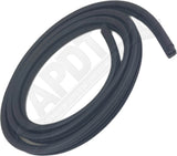 APDTY 174020 Door Surround Rubber Weatherstrip Seal; Rear Left or Right
