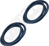 APDTY 174032 Door Seal Front Kit
