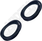 APDTY 174033 Door Seal Rear Kit