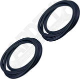 APDTY 174033 Door Seal Rear Kit