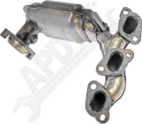 APDTY 174248 Manifold Converter - CARB Compliant
