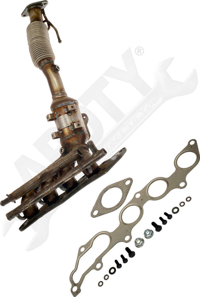 APDTY 174253 Manifold Converter - Not CARB Compliant