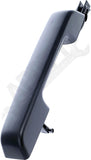 APDTY 174326 Exterior Door Handle- Right, Rear Left Primed Black