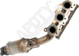 APDTY 174378 Manifold Converter - CARB Compliant