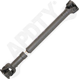 APDTY 174421 Front 1-Piece Steel Driveshaft Assembly