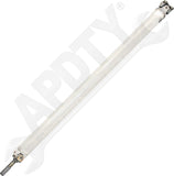 APDTY 174425 Rear 1-Piece Aluminum Driveshaft Assembly