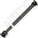 APDTY 174432 Rear 1-Piece Steel Driveshaft Assembly