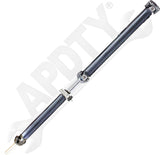 APDTY 174434 Rear 2-Piece Steel Driveshaft Assembly