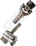 APDTY 174434 Rear 2-Piece Steel Driveshaft Assembly