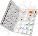 APDTY 174438 Oil Drain Plug And Gaskets Tech Tray (23 SKUs / 79 Pieces)