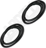APDTY 174457 Door Seal Kit Front Driver and Passenger Side