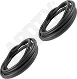 APDTY 174458 Door Seal Kit Front Driver and Passenger Side