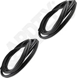 APDTY 174459 Door Seal Kit Front Driver and Passenger Side