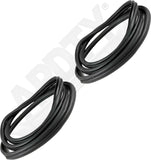 APDTY 174459 Door Seal Kit Front Driver and Passenger Side