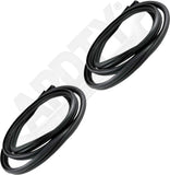 APDTY 174460 Door Seal Kit Rear Driver and Passenger Side
