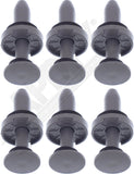 APDTY 174467 Push Pin; Set Of 6; Tail Lamp Assembly Bracket Plasitc Retainer Pin