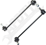 APDTY 174468 Stabilizer Anti-Sway Bar End Link Bushing Front Left & Right Set