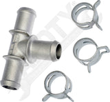APDTY 174492 Aluminum Heater Hose Repair Kit