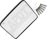 APDTY 174726 Heated Plastic Backed Mirror