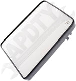 APDTY 174729 Heated Plastic Backed Mirror