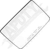 APDTY 174755 Heated Plastic Backed Mirror