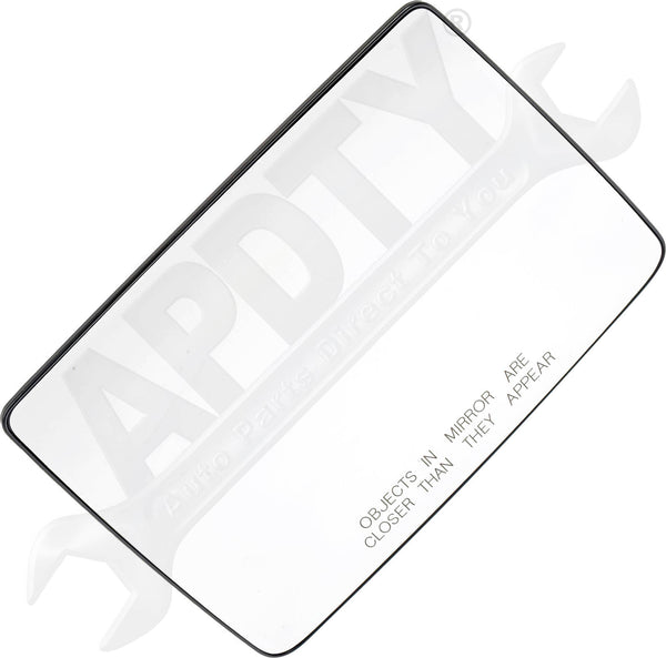 APDTY 174755 Heated Plastic Backed Mirror