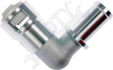 APDTY 174800 Metal Heater Hose Connector 5/8 X 5/8, 90 Degree